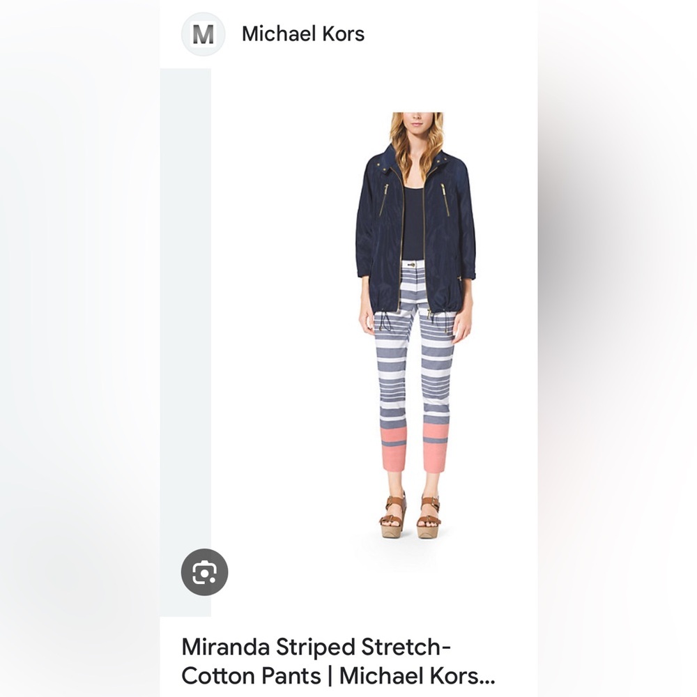 Michael Kors Gray/Blue/Pink Pants, size 0